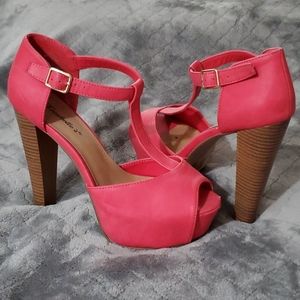 5" Peep toe Breckelle's Heels